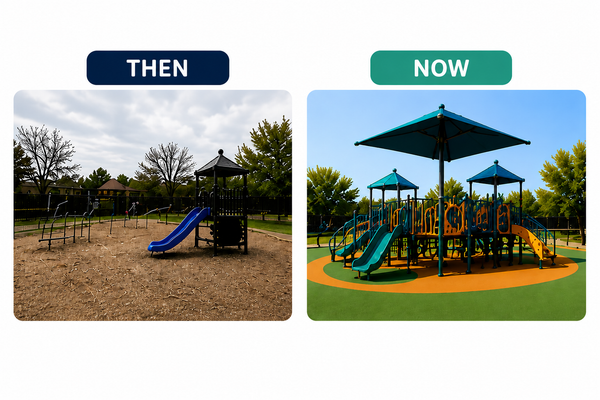 Then vs. Now: Playground Equipment Has Come a Long Way (And Honestly… Thank Goodness)