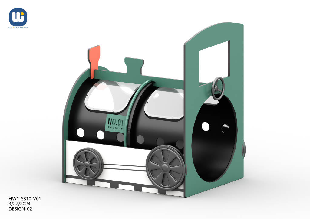 Train Crawl Tunnel - Engine