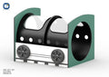 Train Crawl Tunnel - Carriage
