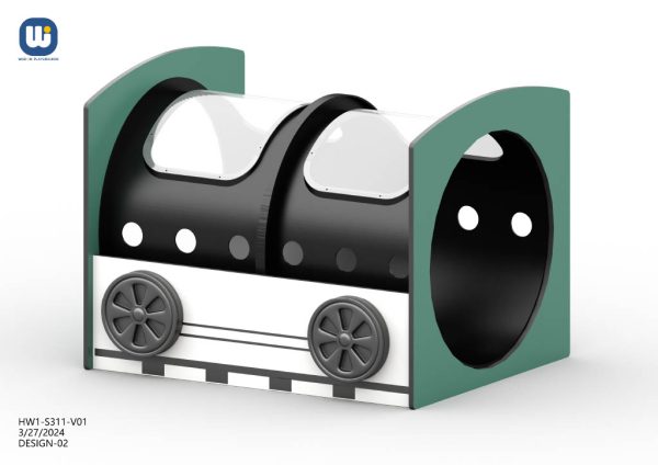Train Crawl Tunnel - Carriage