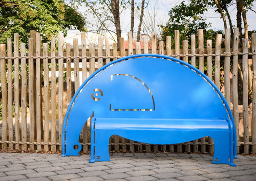 4' Elephant Bench