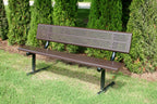 6' Standard Bench with Back