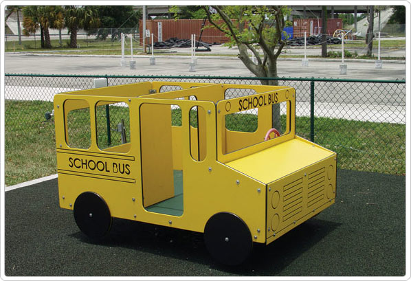 School Bus Multi Spring Rider