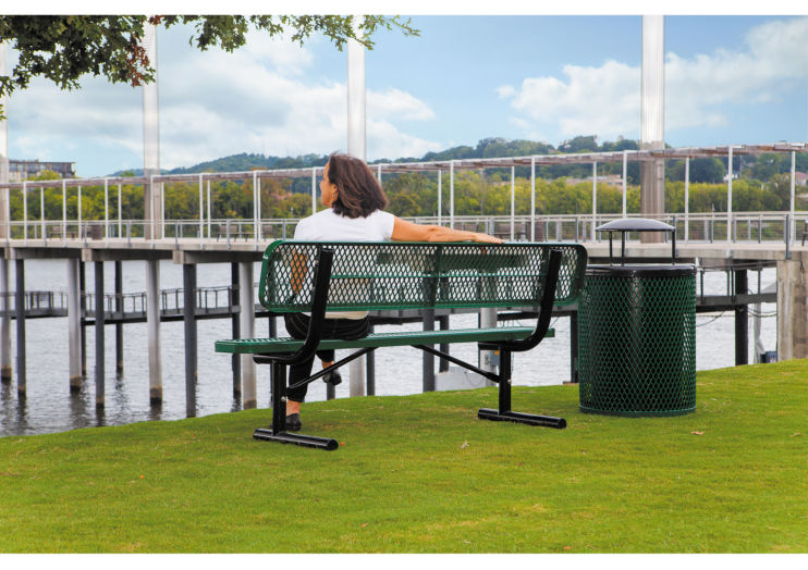 Extra Heavy-Duty Bench with Back