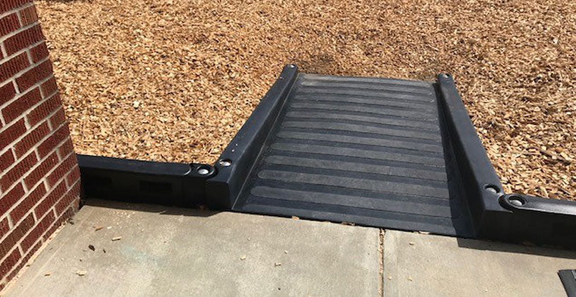 ADA Accessible Sidewalk Mount Ramp