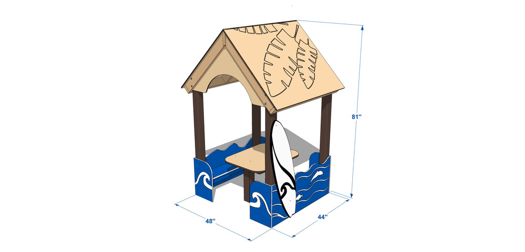 Beach Hut Playhouse