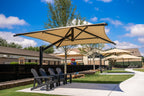14' Square Cantilever Umbrella - Quick Ship
