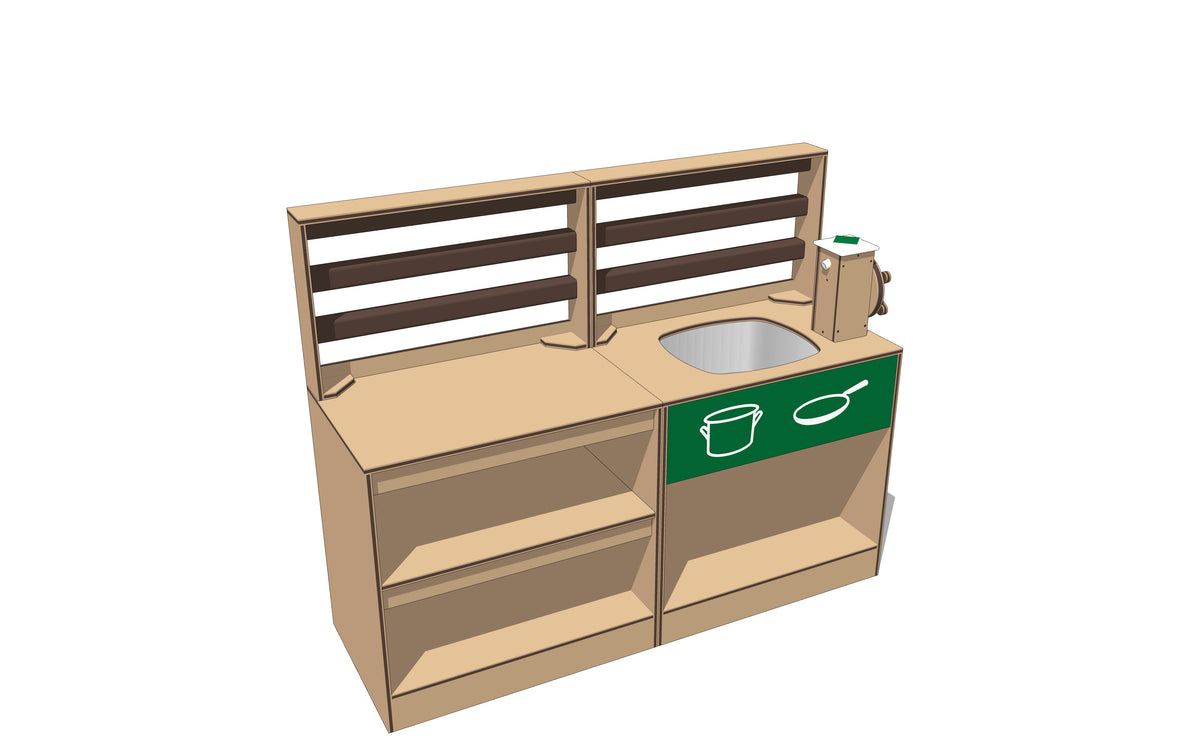 Mud Kitchen - Faucet & Sink