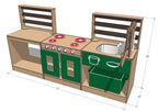 Mud Kitchen Set - Island