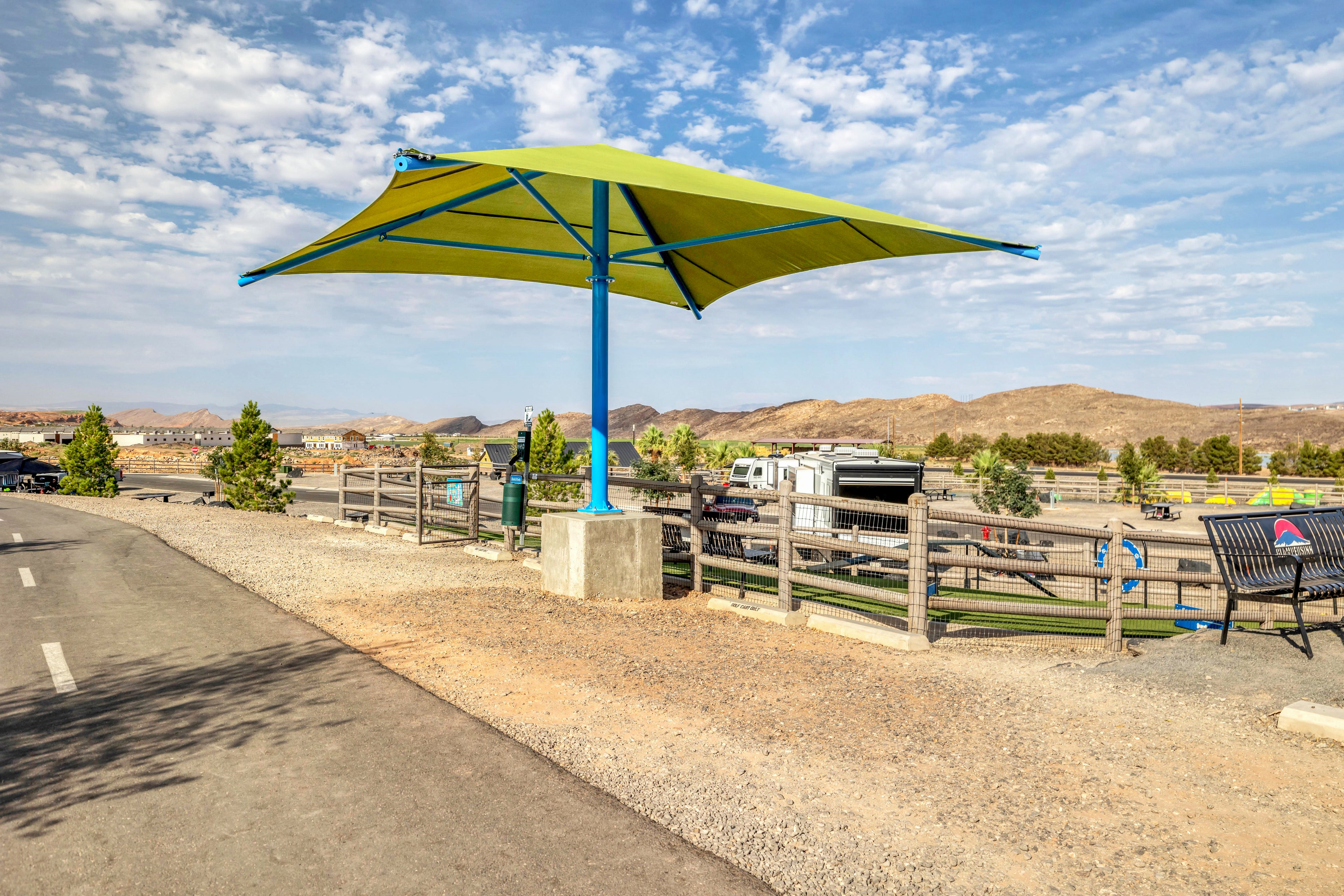 12' Square Umbrella - Quick Ship