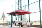 14' Square Cantilever Umbrella - Quick Ship
