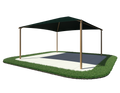 20' Square Hip Shade Structure - Quick Ship