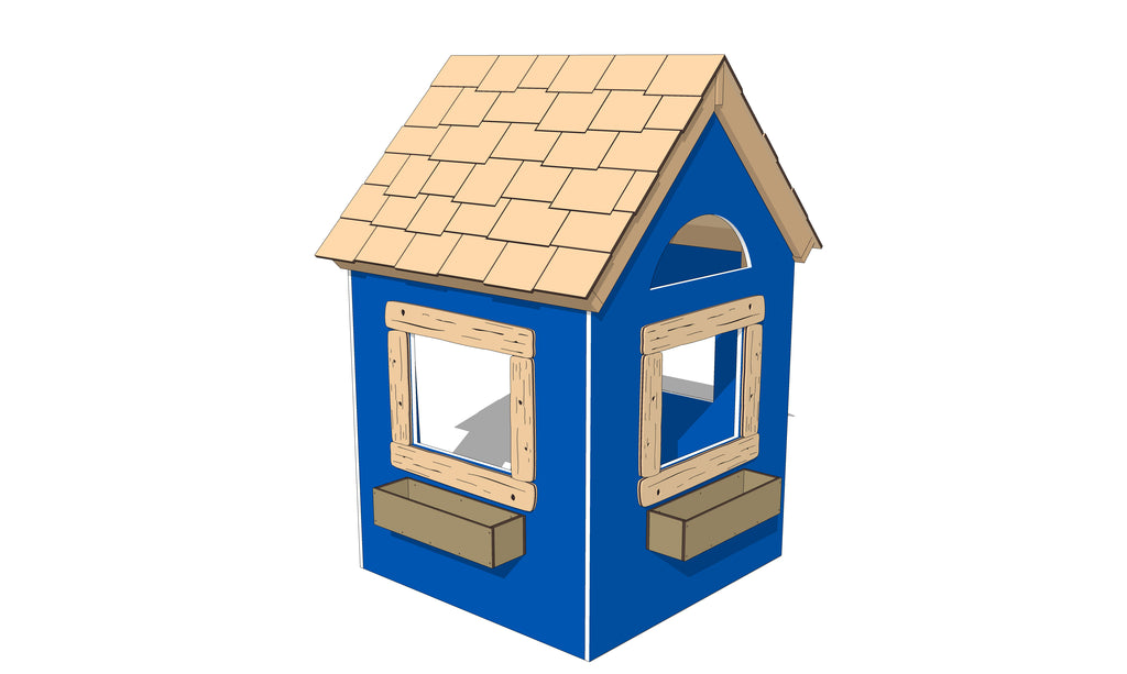 Wee Tots Clubhouse Playhouse