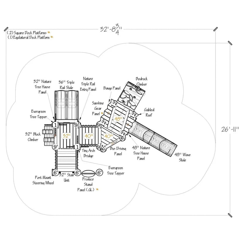 Whispering Pines Playset