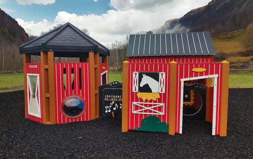 Bales of Fun Playset