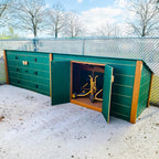 Double Modern Trike Shed