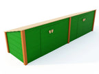 Double Modern Trike Shed