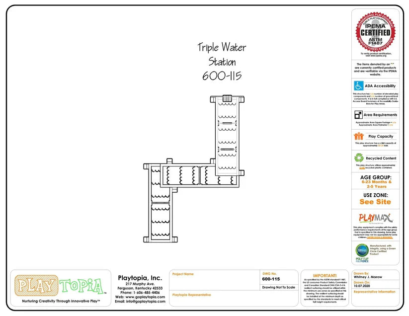 Single Interactive Water Station