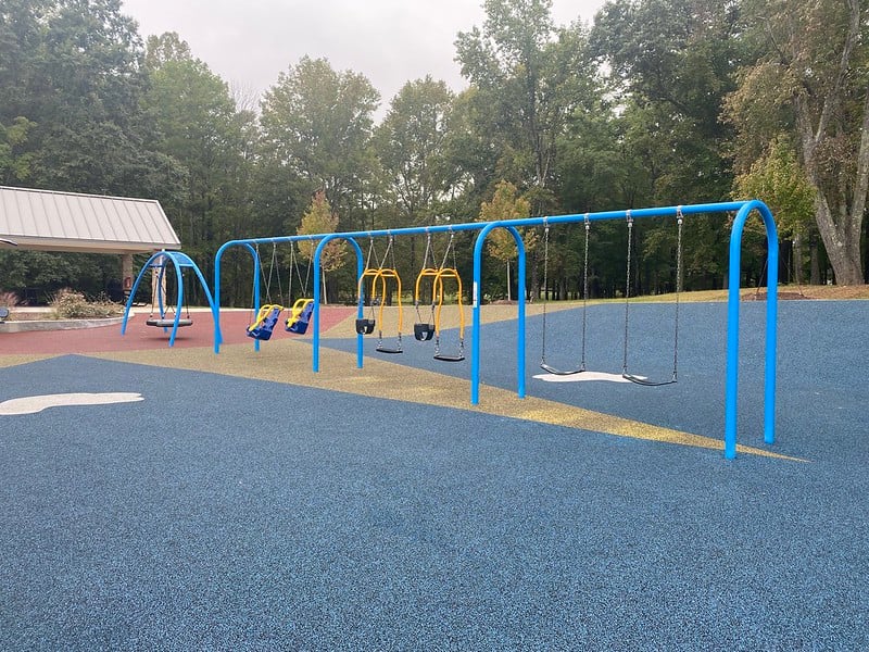 Poured in Place Rubber Surfacing