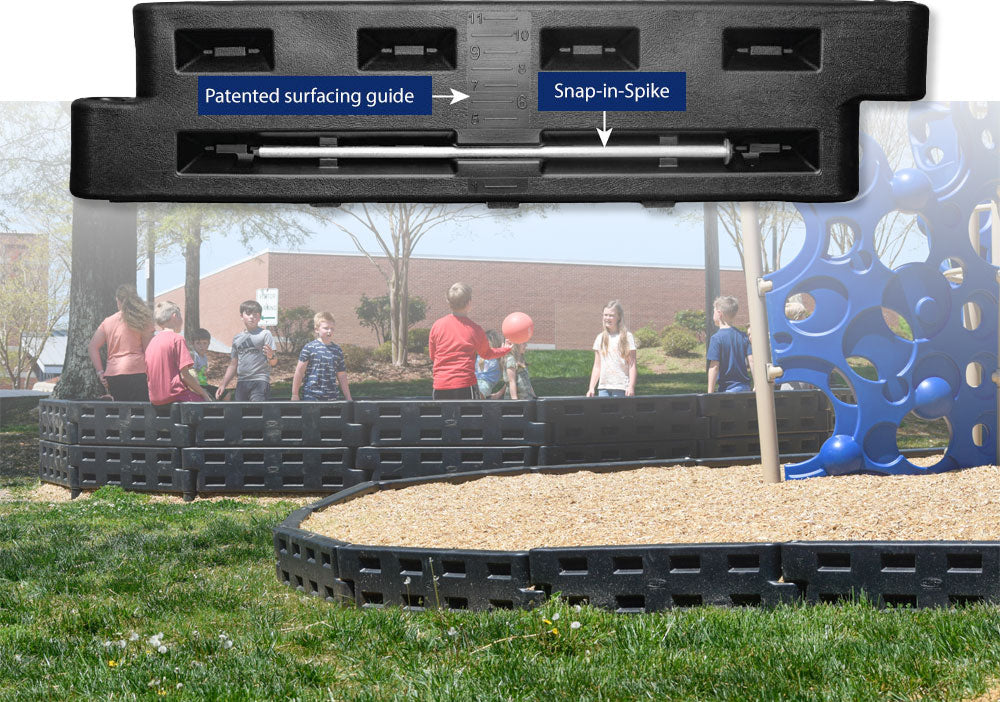 12" Playground Border